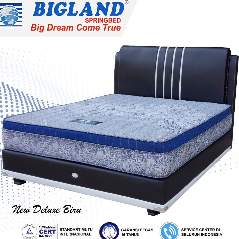 Springbed Bigland NEW Deluxe 180x200 / Matras Bigland / Kasur Bigland / Springbed King ( PEKANBARU ONLY )