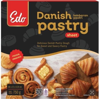 

Edo Danish Pastry Sheet 750gr