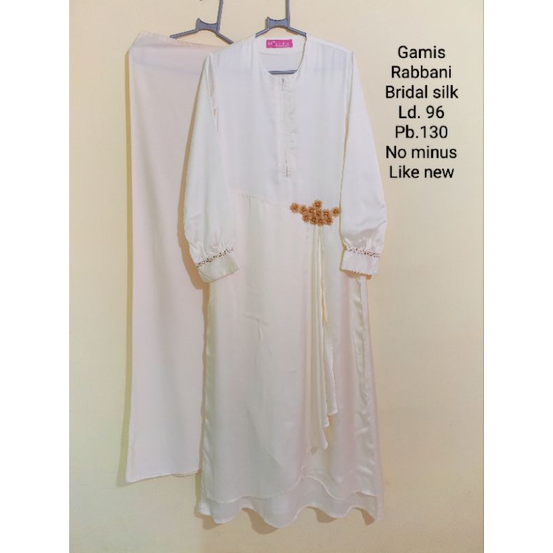 Preloved Gamis Rabbani Bridal Silk