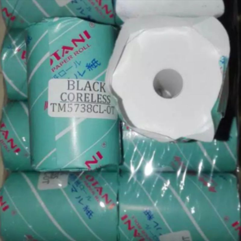 

Kertas thermal 57x38 otani coreless (min.10roll)