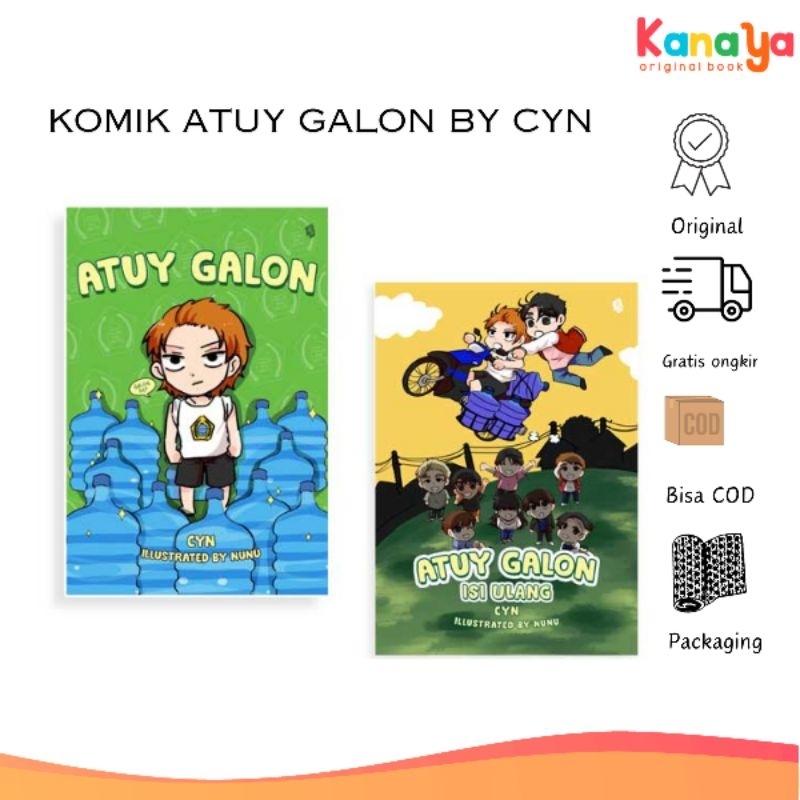 Komik Atuy Galon - Atuy Galon Isi Ulang  by CYN - Bukune