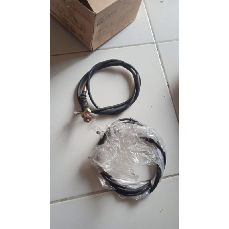kabel rem depan dan kabel gassundiro qingqi babymatic nos