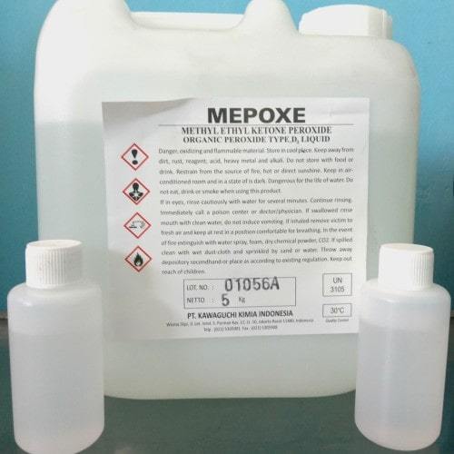 Hardener Resin / Pengering Resin / Katalis Mepoxe A & M / 5 KG