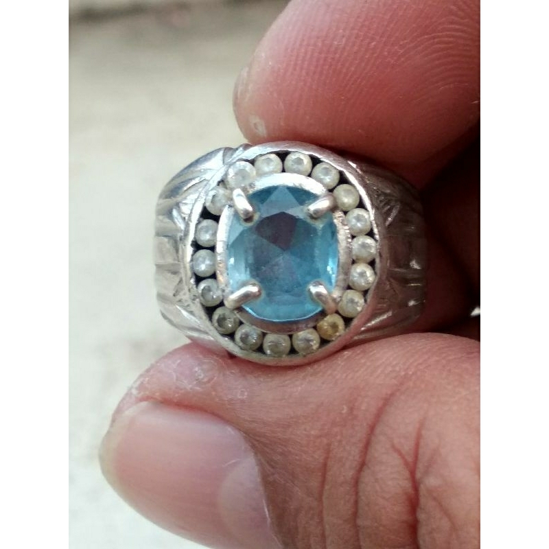 blue aquamarine top kristal