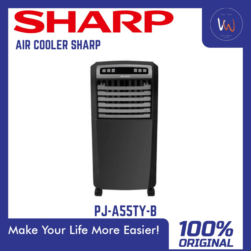 Air Cooler Sharp PJ-55TY-B / Pendingin Ruangan / Kipas Angin Ac