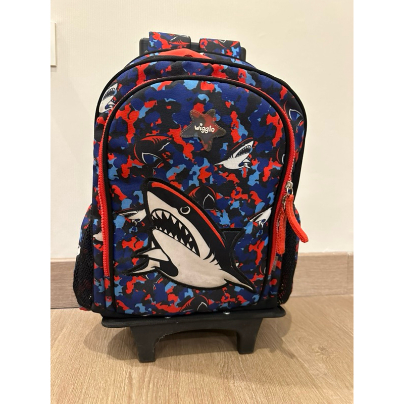 PRELOVED WIGGLO TROLLEY BAG - shark