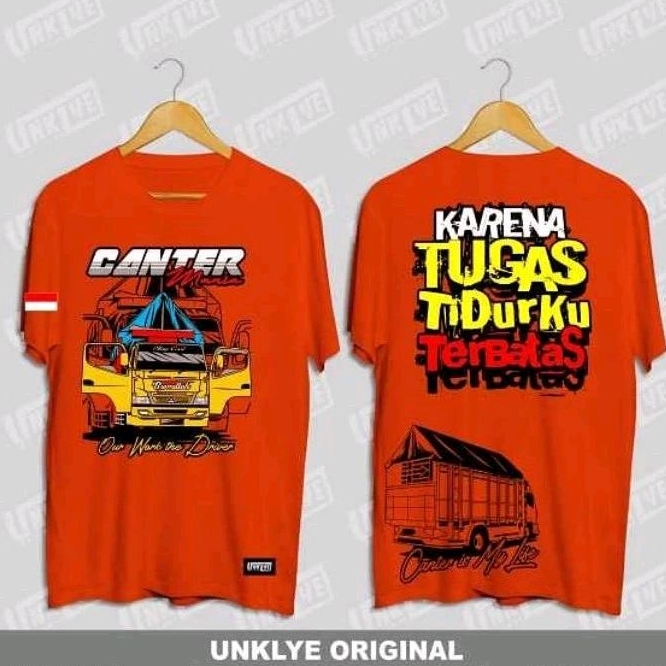 Kaos canter truck canter mania canter tugas