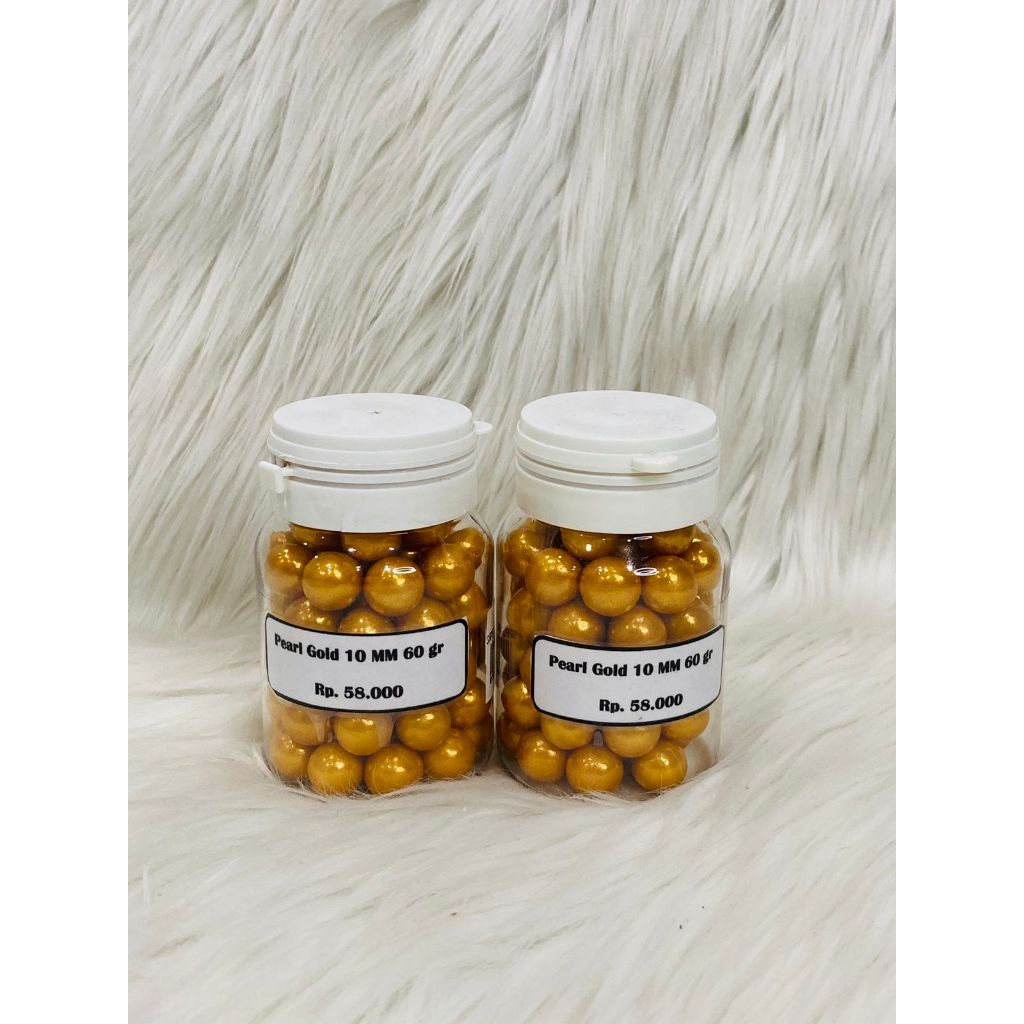 

Sprinkle Pearl Gold 10 mm 60gr