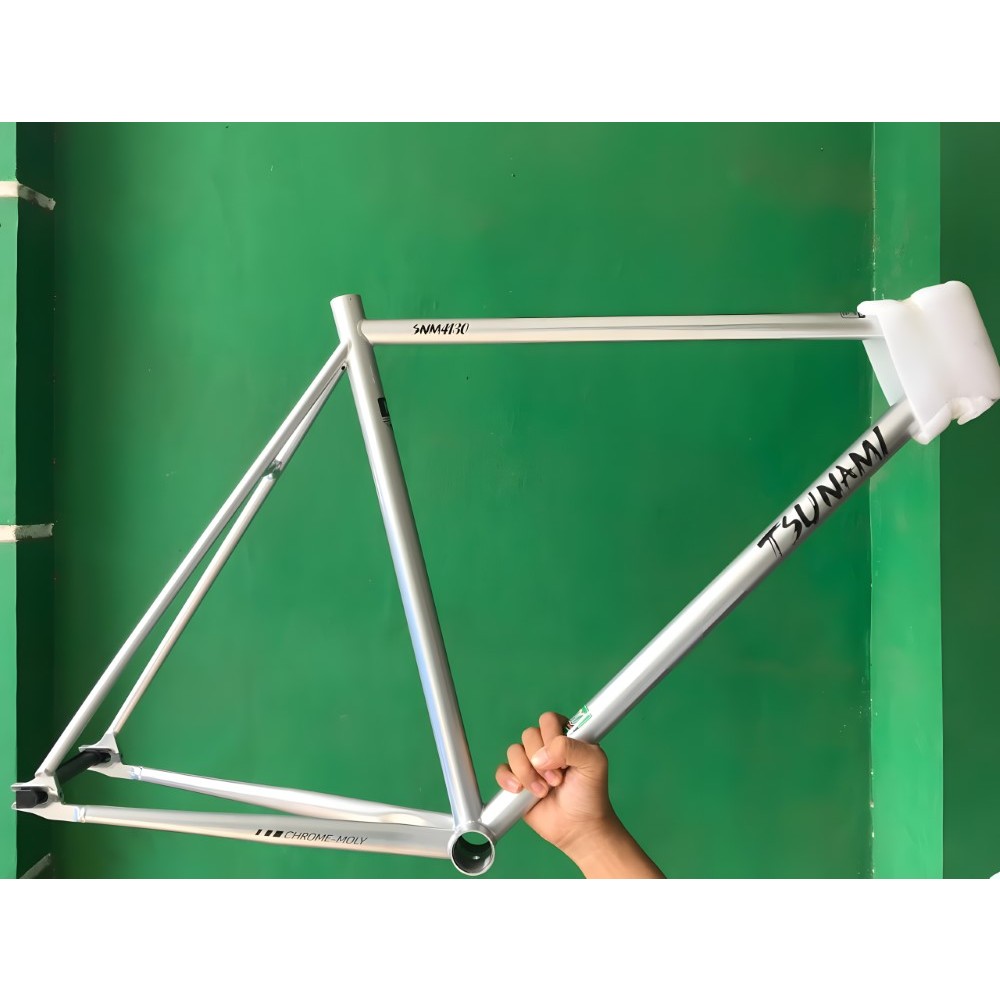 Snm4130 Frame Tsunami Road Bike Chromoly Frame Tsunami 4130 Jual
