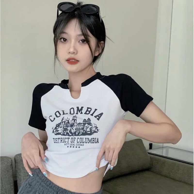 BAJU ATASAN WANITA CROP - COD - GLAD FASHION PONTIANAK - CROP TOP