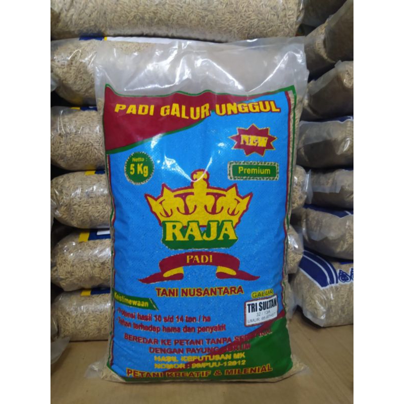 BENIH PADI TRI SULTAN BIBIT PADI TRISULTAN KEMASAN 5 KG ORIGINAL