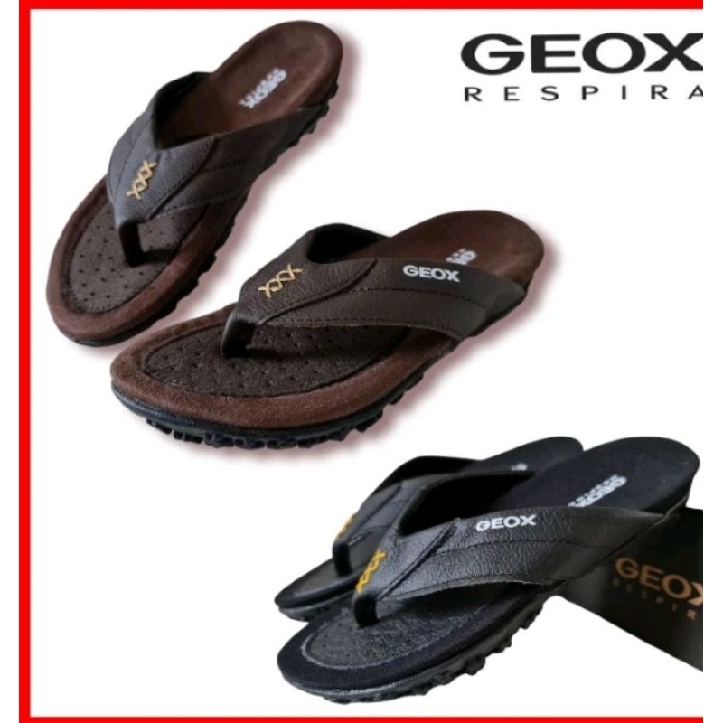 SANDAL JEPIT KULIT GEOX RESPIRA TELARIS