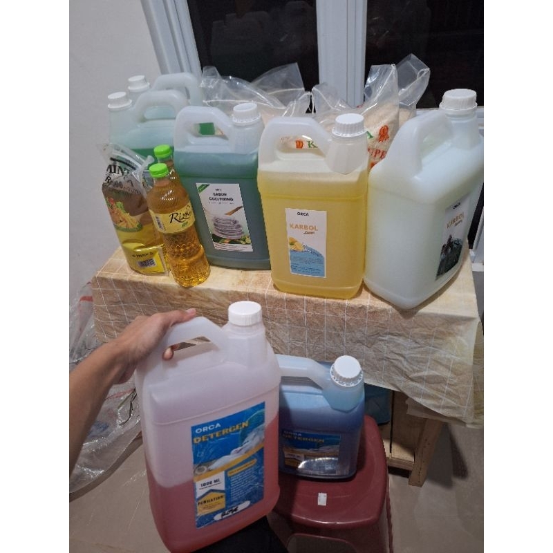 detergen cair 5liter