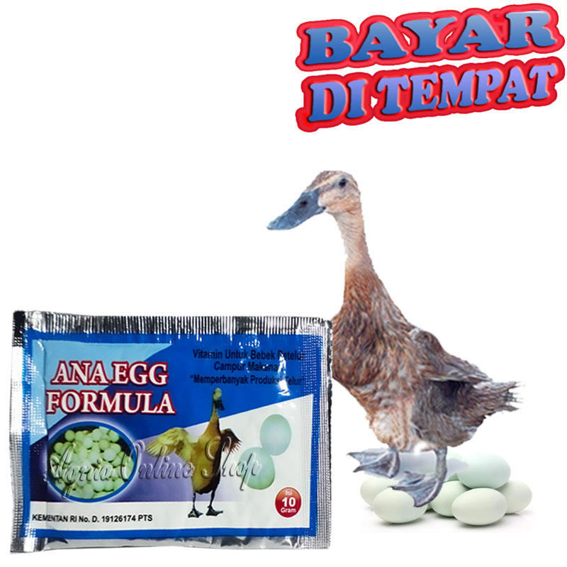 Vitamin Bebek Angsa Petelur ANA EGG Penambah Produksi Telor