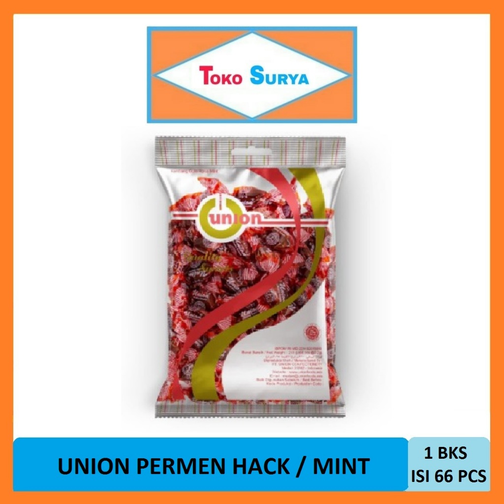 

Permen Union Hack Mint Kembang Gula Rasa Mint 211 Gr