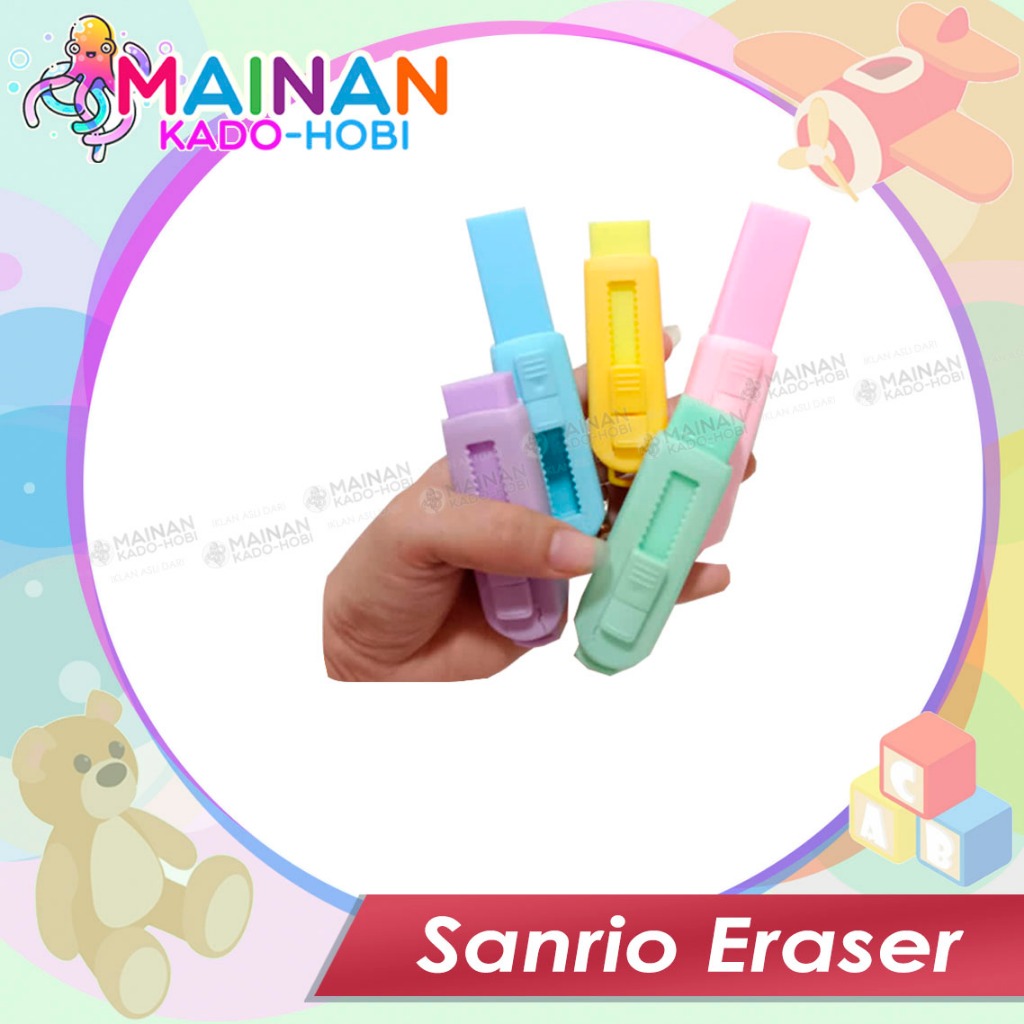 

STATIONERY ALAT TULIS PENGHAPUS ERASER KARAKTER SANRIO