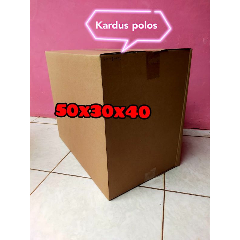 

kardus packing UK 50x30x40 kardus polos kardus packing kardus besar