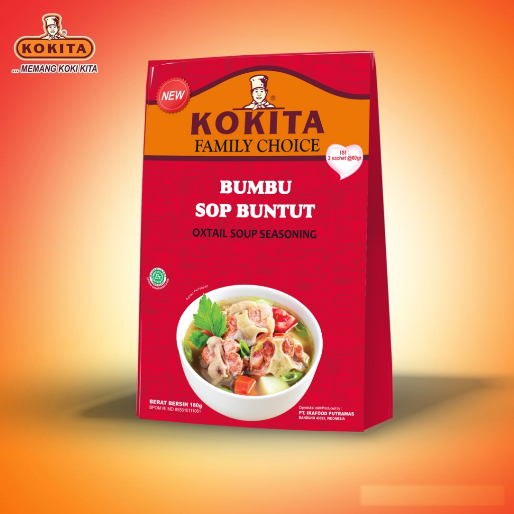 

Kokita Sop Buntut Family Choice 180gr