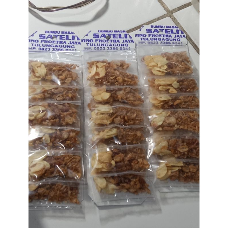 

bawang goreng/mrica renteng