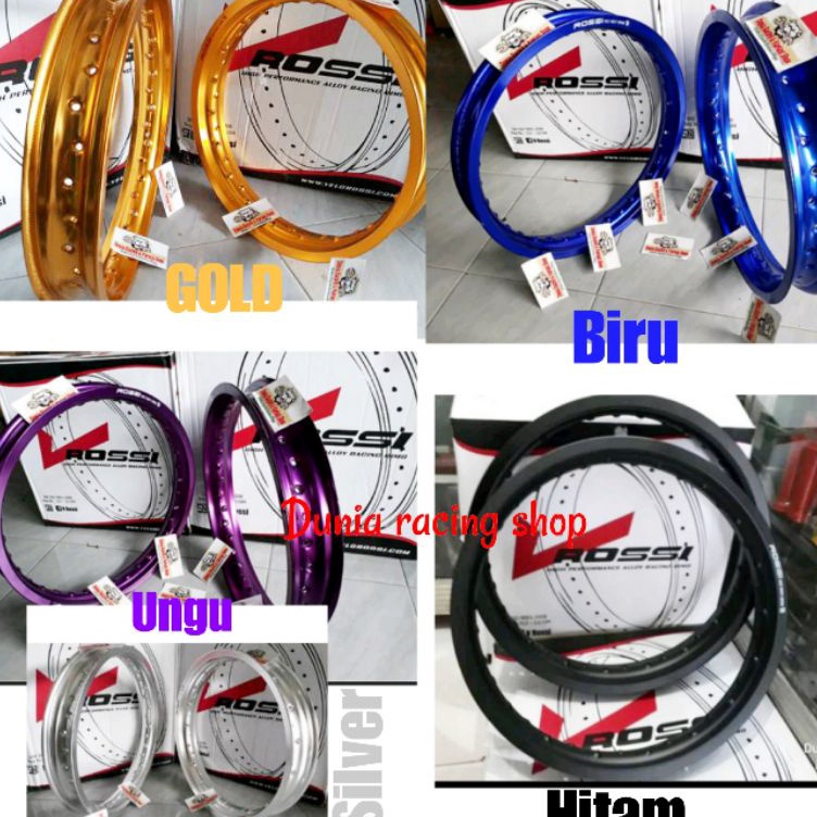 pl Velg Rossi Pelek Rossi 14 14 17  14 16 17  16 185 17  185 215 17  215 25 17 Lingkaran Rossi Sepas