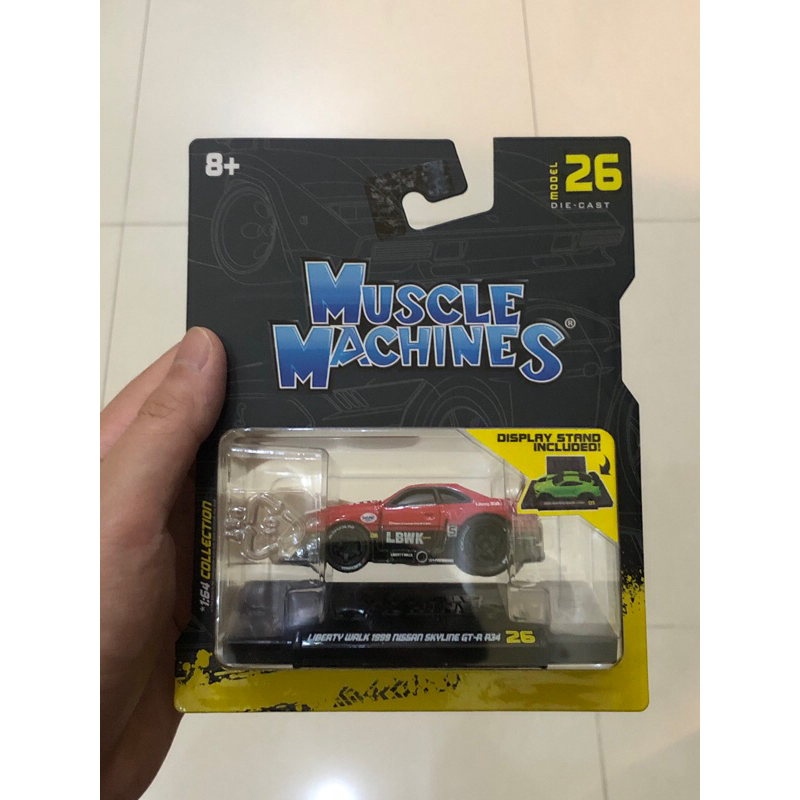 Muscle Machines Liberty Walk (LBWK) Nissan Skyline GTR-R34