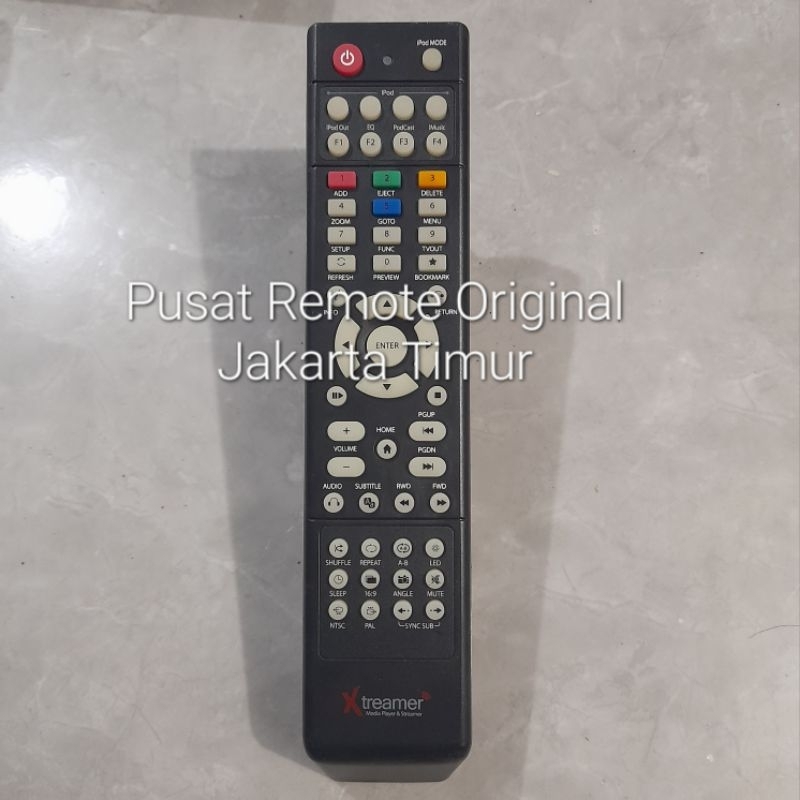 REMOTE REMOT RECEIVER PARABOLA XTREAMER PANJANG ORIGINAL