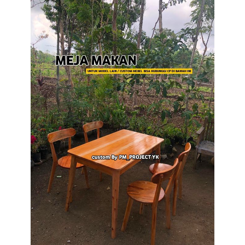 Meja makan ,meja warung ,meja resto,meja makan