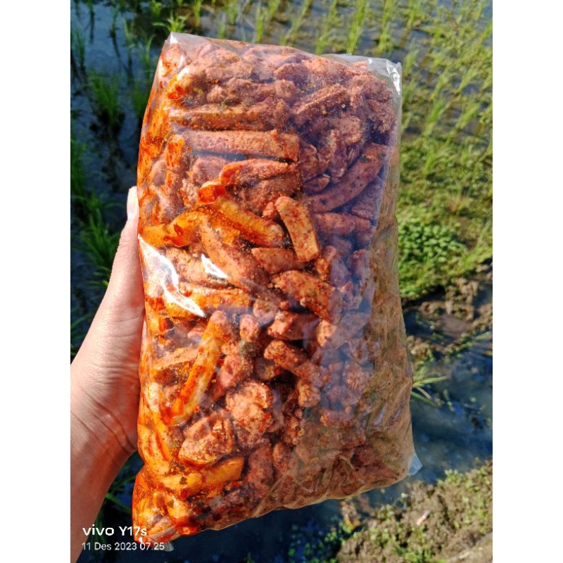 

Basreng pedas daun jeruk 1kg