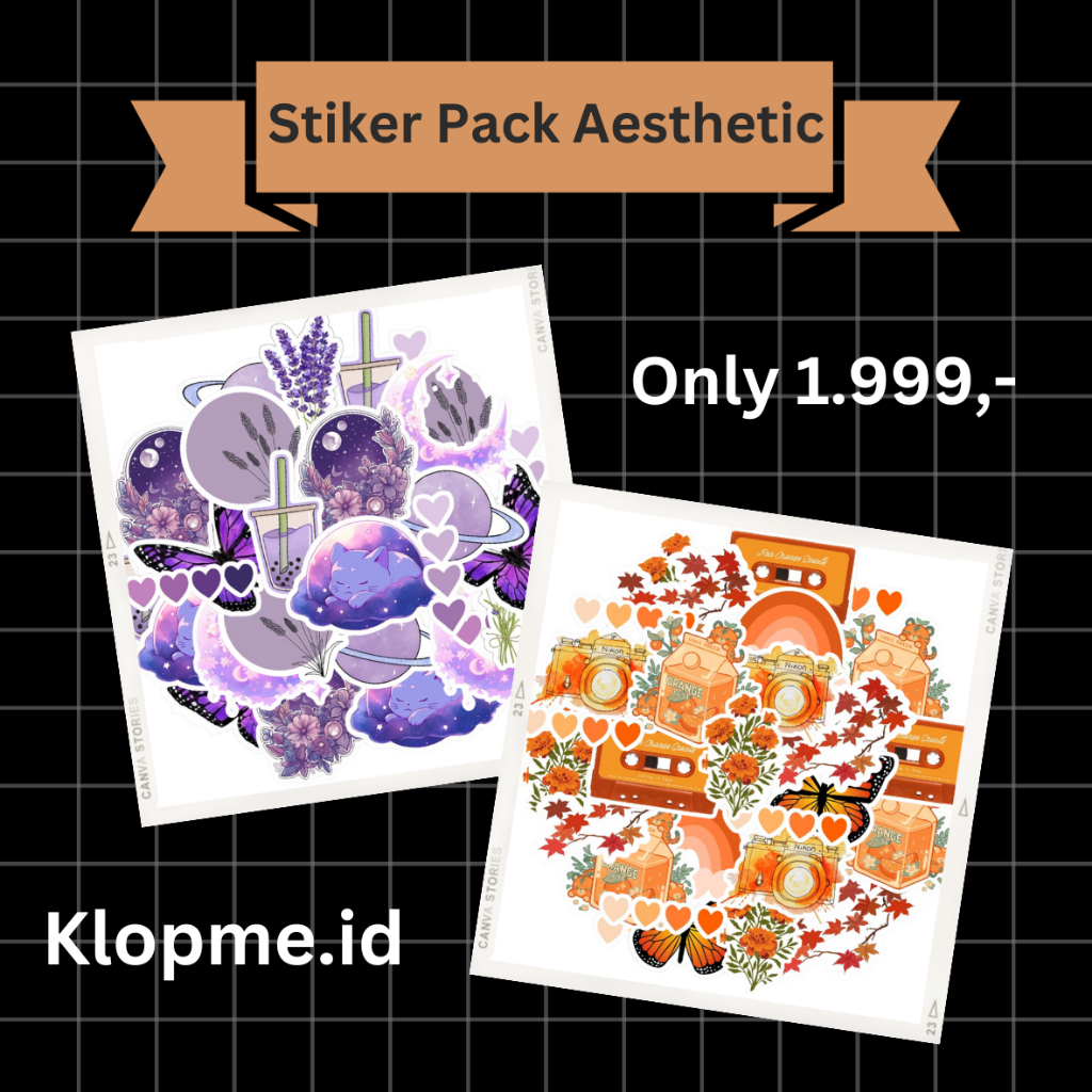 

[28 - 30 pcs] Sticker pack aesthetic