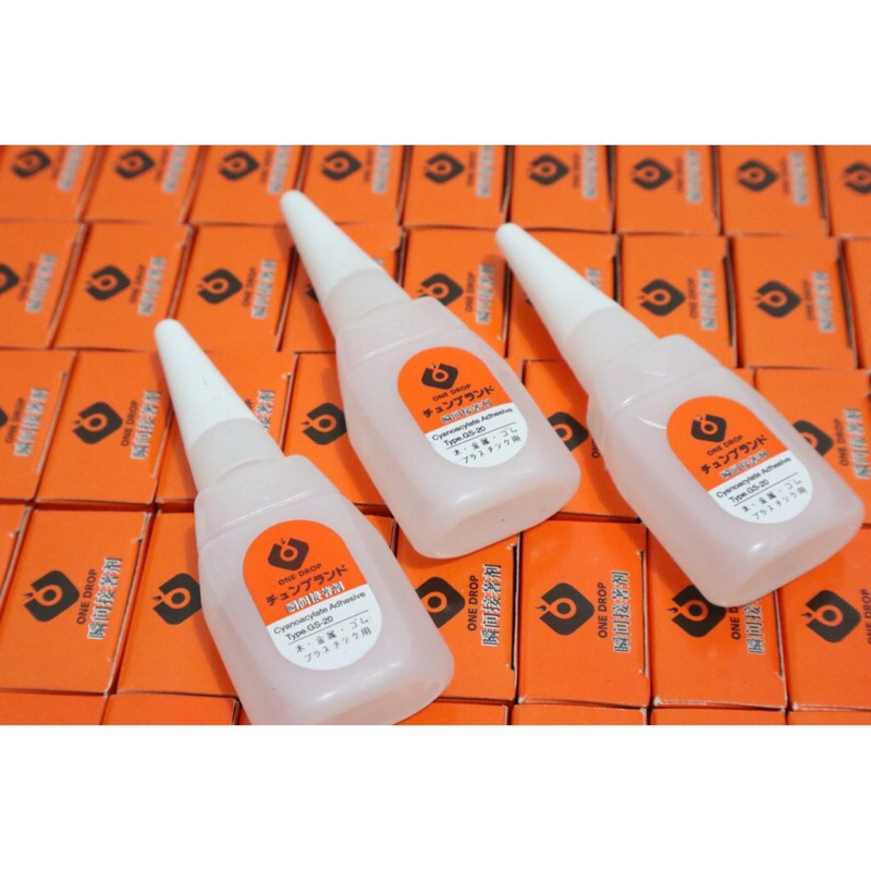 

lem Brand one drop per pcs/ satuan