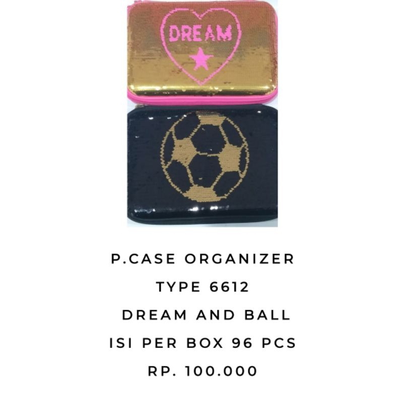 

Pencil Case Organizer Bling" Dream And Ball
