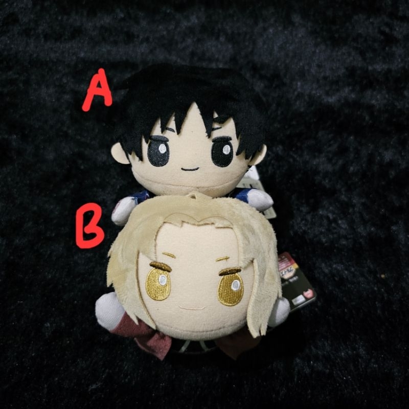 nuigurumi plush fullmetal alchemist edward elric roy mustang furyu