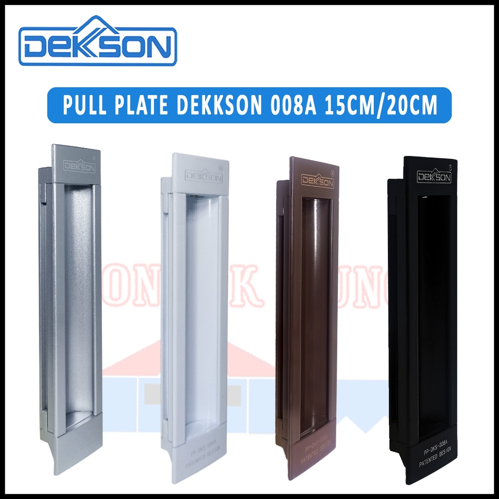 Pull Plate Comen Handle Tanam Pintu Sliding Dekson PP008A Tarikan Pintu Geser Dekkson