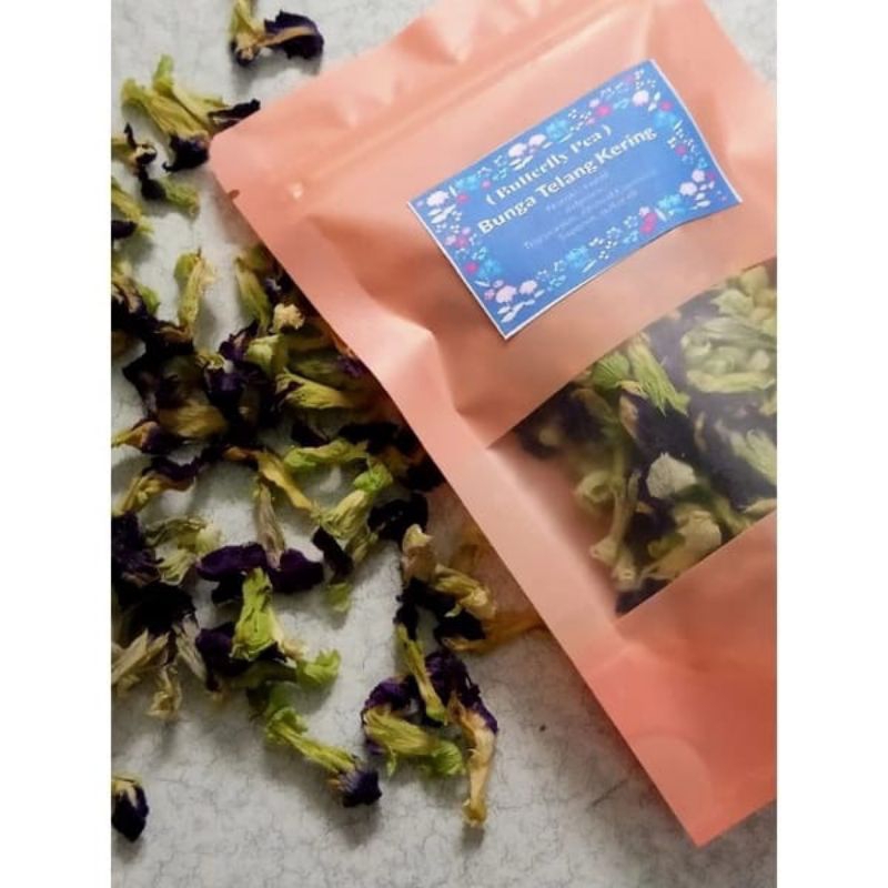 

Bunga Telang Kering Organik 10 gr