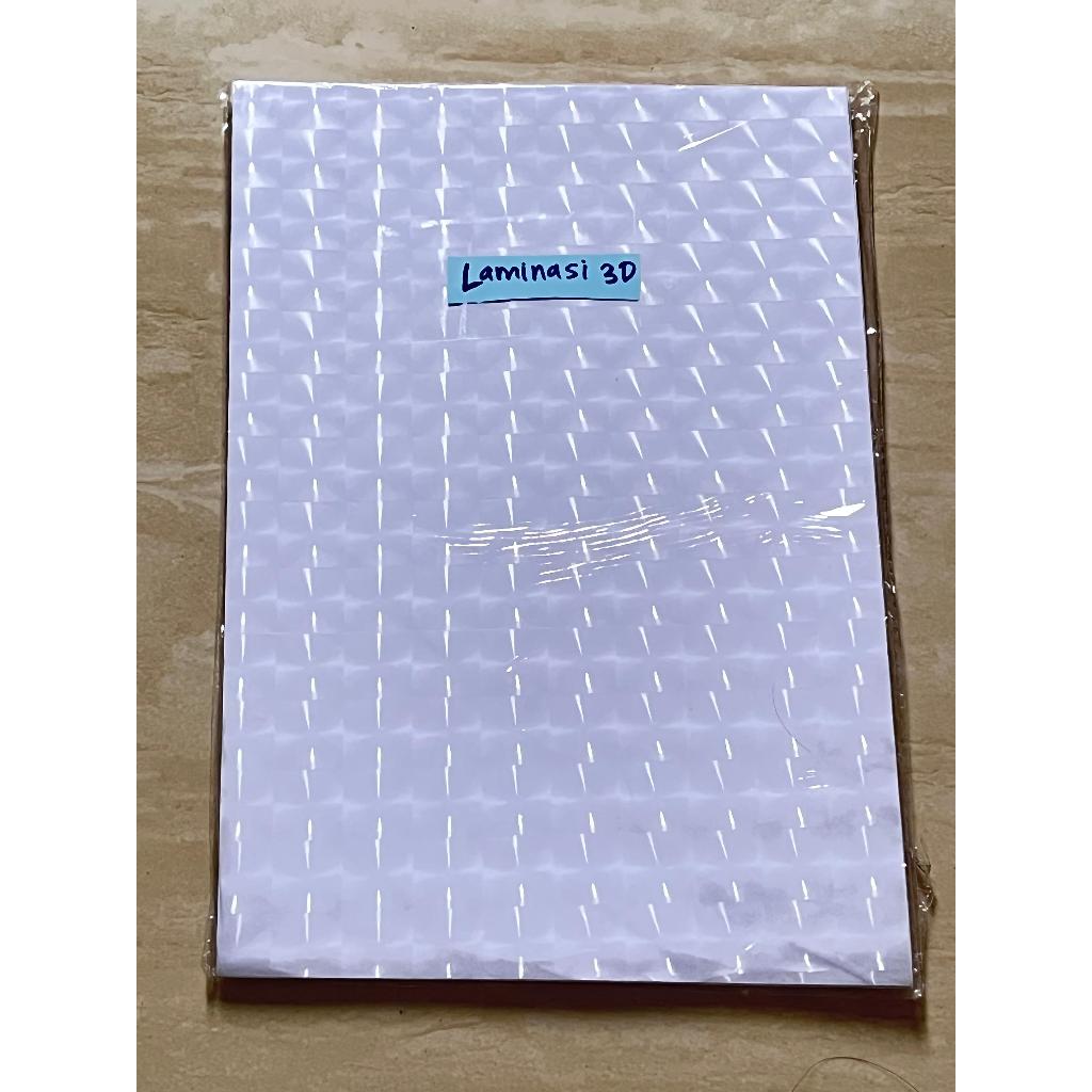 

LAMINASI 3D UK A4/20lembar