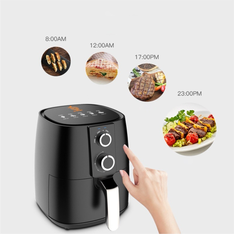 Air Fryer Han River Hraf03 4L Air Fryer Menggoreng Tanpa Minyak 4L