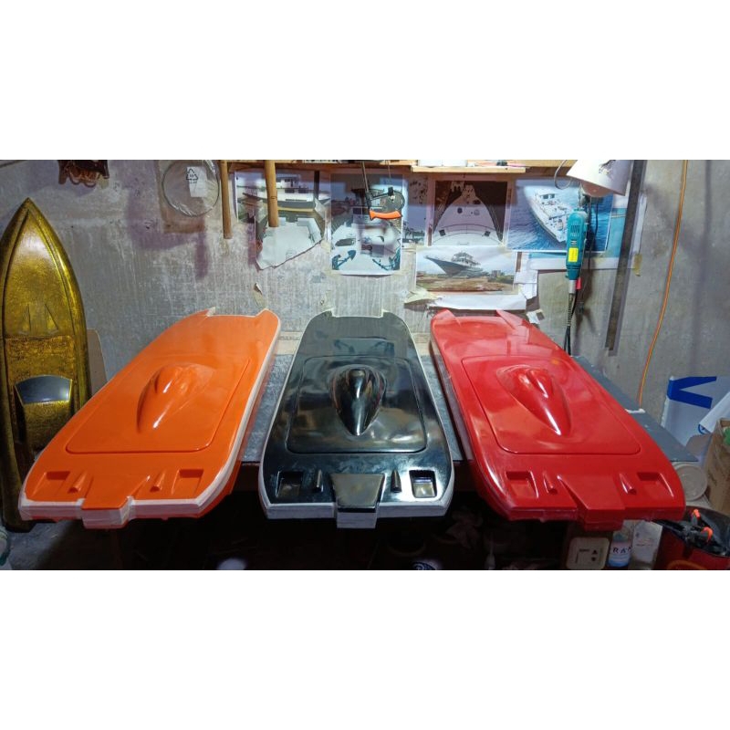Rc boat Zonda hull fiberglass full body
