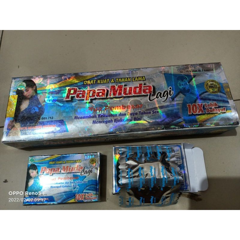 

KAPSUL PAPA MUDA LAGI / PAPAMUDA PRIVASI AMAN 1 BOX