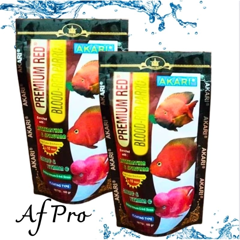 Makanan Ikan AKARI AA PREMIUM Red Parrot 100GR