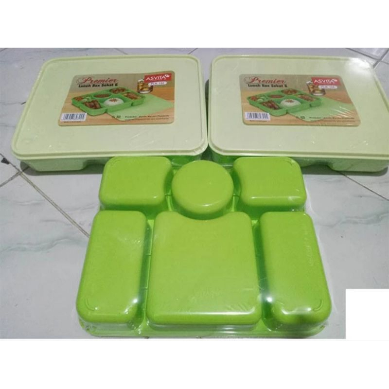 Premier Lunch Box Sekat 6 Asvita