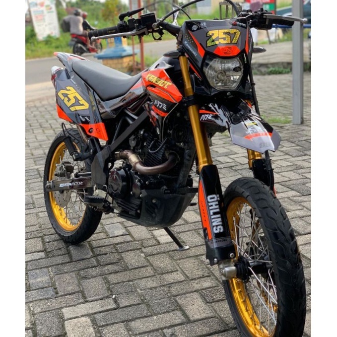 Decal dtracker 150 full body decal dtracker supermoto decal dtracker full body