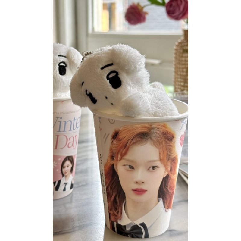 [READY STOCK] Boneka Jikjik Winter (lying down jikjik) 직직 눕직이 aespa WINTER doll by galgyo masternim