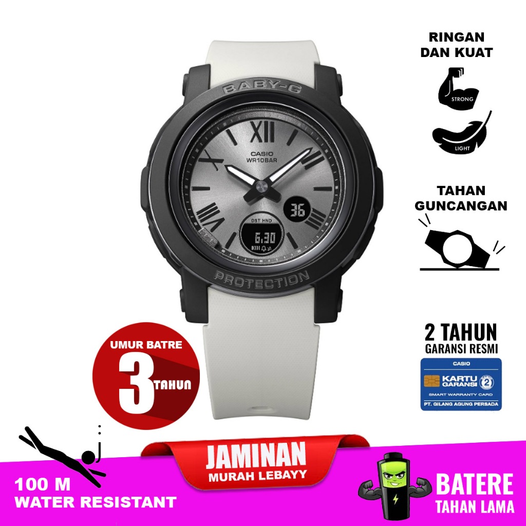 Casio baby-g BGA-290-8A bga290 bga 290 original garansi resmi