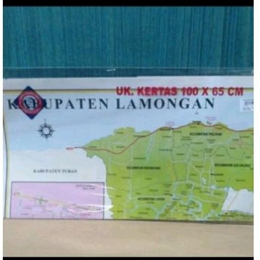 

Peta kabupaten Lamongan