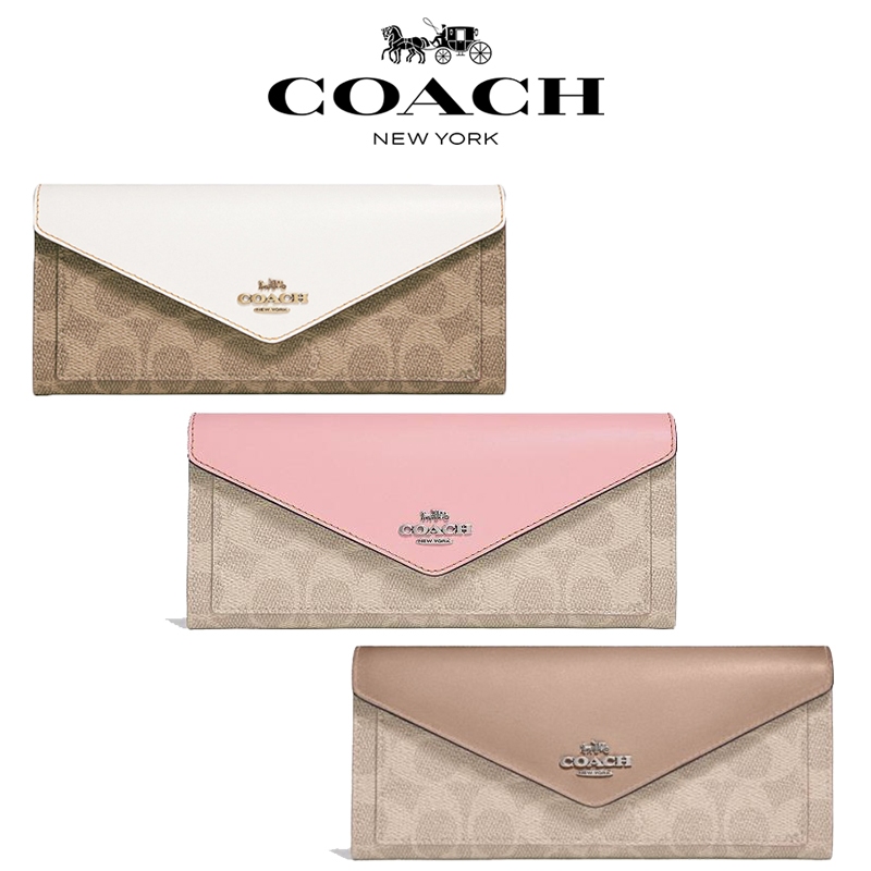 [READY], Dompet panjang untuk wanita, Coach Dompet Wanita, Coach Dompet Mini, Coach Dompet Kartu