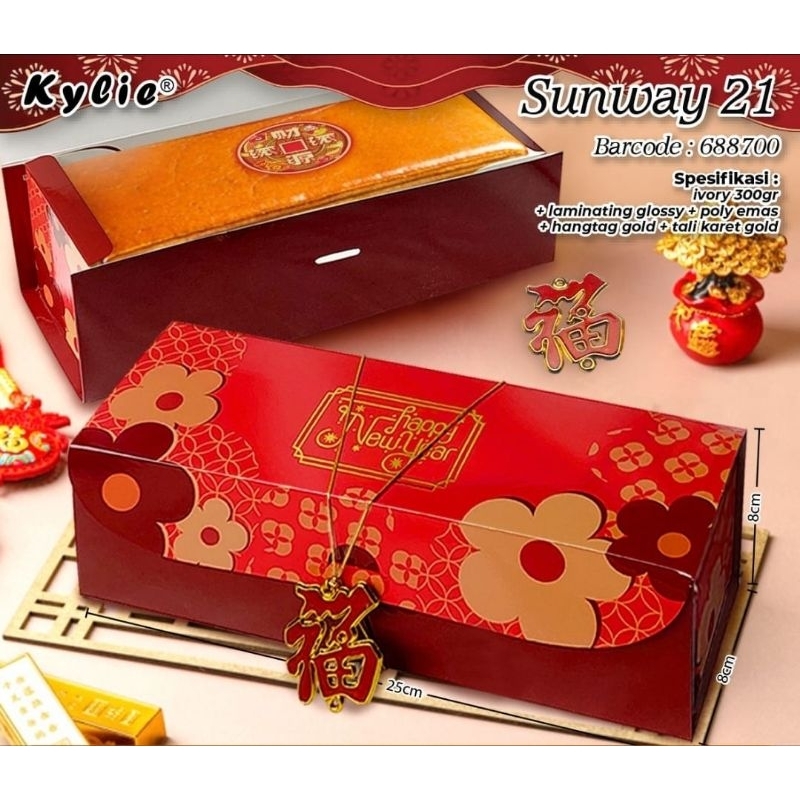 KOTAK/BOX IMLEK SUNWAY SIZE 25×8×8CM