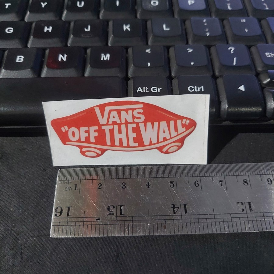 

Sticker Resin Timbul VANS Stiker Lentur 3D Kecil Satuan