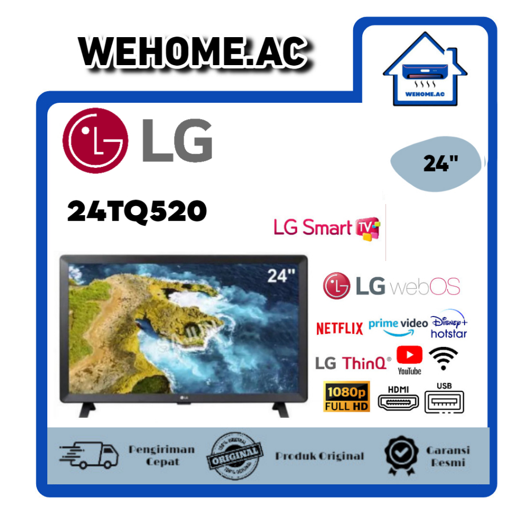 TV LED LG 24TQ520 LED Smart LG 24 Inch Smart TV LG