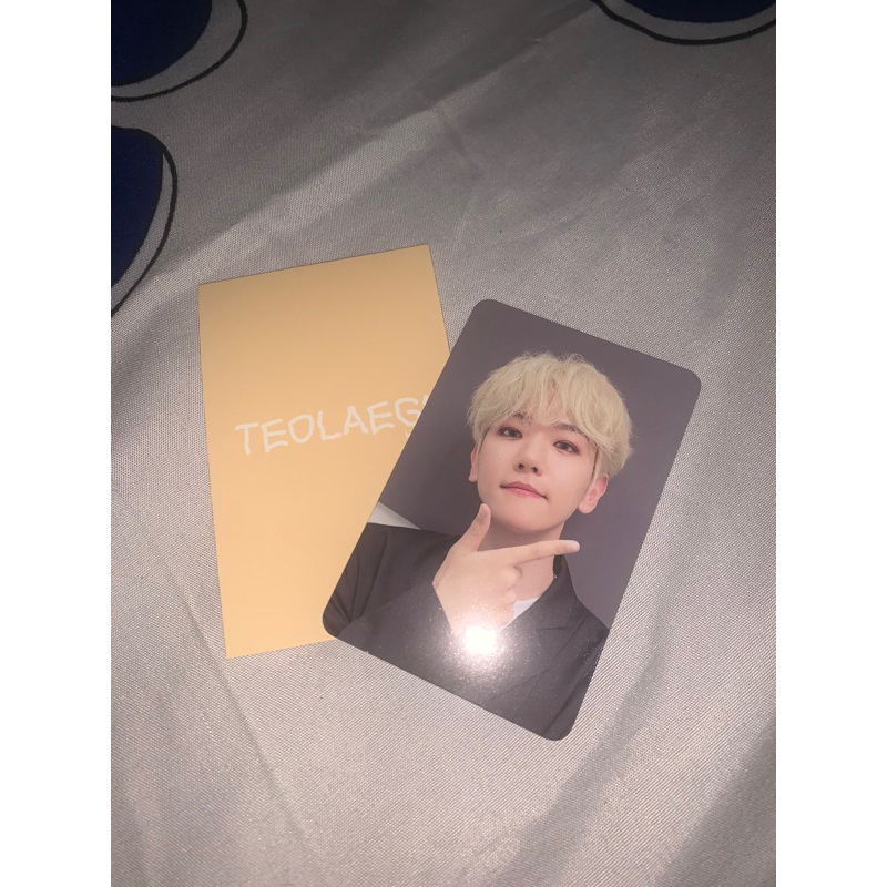 photocard exo baekhyun teolaegi keyring