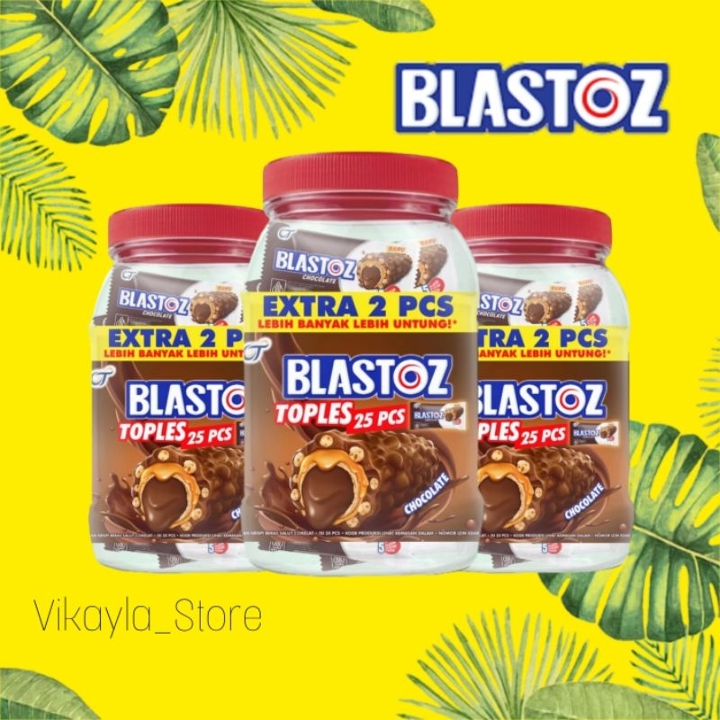 

BLASTOZ CHOCOLATE TOPLES [isi 25 pcs]